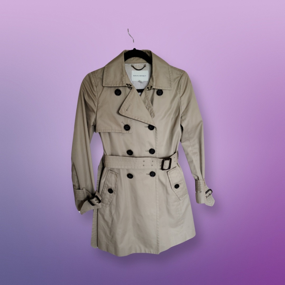 Banana Republic Double Breasted Trench